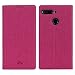 Produktbild Essential Phone PH-1 Hülle, Feitenn dünne Premium PU Leder Flip Handy Schutzhülle | TPU-Stoßstange, Magnetverschluss, Kartenschlitz und Standfunktion Brieftasche Etui (Rot)