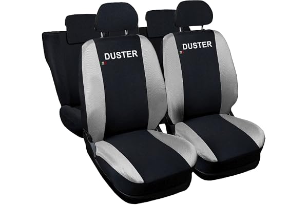 Lupex Shop Duster_N.Gc Housses de Siège, Noir Gris Clair
