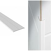 White UPVC Plastic Flexible Angle Trim 25mm X 25mm X 5 Metre Length