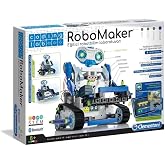 Clementoni 64442 Robomaker Start Eğitici Robotbilim Laboratuvarı, 200+ Par&ccedil;a, 4 Farklı Oyun