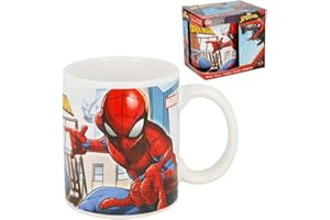 CARTOON Kubek ceramiczny Spiderman Marvel Model Kubek 325 ml Kubek śniadaniowy dla dzieci