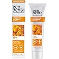 Ecodenta Amber Whitening Toothpaste Fluoride-Free I Tooth Whitening Paste, Eliminates Bad Breath, Improves Oral Health and Prevents Plaque I Recommended by Dentists and Vegan-Friendly, 100 ml