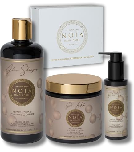 Offre Découverte Noïa Hair – Trio Gamme Vahiné (Coco, Monoi, Aloé Vera) – Soins Cheveux – Neuf – Fabriqué En France