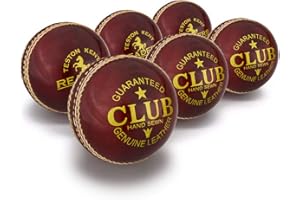 Readers Club Cricket Ball 5.5oz, Red, Mens (Box Of x6)