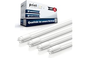 Print-Klex GmbH & Co.KG Lot de 2 tubes fluorescents LED T8, 90 cm, 14 W, 6500 K, blanc froid avec culot G13, plafonnier, blanc