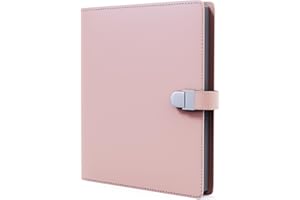 Never Ever Land Album Photo 4x6 Photos - 112 Photos, Couverture avec Rabat en Cuir Vegan de Qualité, Avec un Fermoir à Bouton-pression, Album Photo Scrapbooking Portable Avec Pochette (Rose)