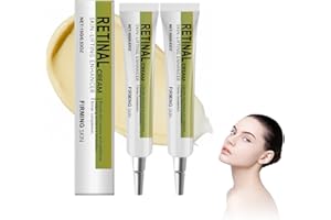 RADIANTRE Retinal Shot Tightening Booster, Retinal Shot Creme Retinol Visage, Retinol Serum pour Visage & Yeux, Réduit les rides et les ridules, une peau plus ferme,Hydratation longue durée (15g, 2pc)