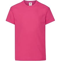 Fruit Of The Loom Women's Lady-Fit T-Shirt - Valueweight, Light Pink, X-Small, Soft Everyday Basic Tee - View #6