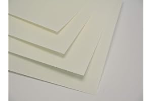 JACKDAW EXPRESS Vellum Parchment Extra Heavyweight White 220gsm in A5 or A6 (A5 x 15 Sheets) JLH112