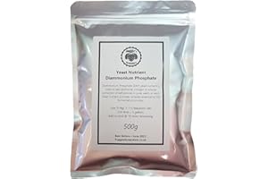 HUGSTER Yeast Nutrient - Various Weights - Diammonium Phosphate (DAP) for Beer, Wine & Cider Making - Home Brewing (500)