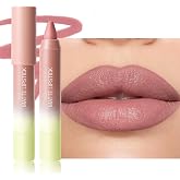 Erinde 2 in 1 Matte Lipstick &amp; Lip Liner, Long Lasting 12H Permanent Lipstick, Waterproof &amp; Waterproof Long Lasting Velvet Li
