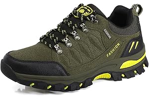 WOWEI Scarpe da Escursionismo Arrampicata Sportive All'aperto Traspiranti Trekking Sneakers da Donna Uomo 36-45 EU