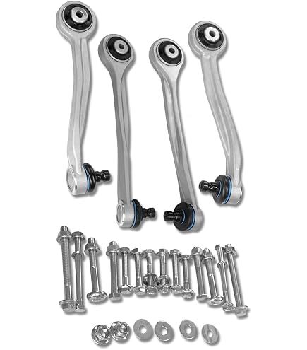 Kit bracci di sospensione anteriore compatibile per BMW X5 E70 X6 E71 E72 composto da 4 ricambi auto