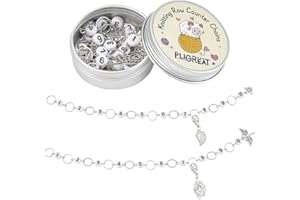 PLIGREAT 2 jeux de chaîne de marqueurs de points de tricot de rangées de compteurs