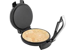 AOOUNGM 10 in Electric Chapati Maker, Double-sided Heating Roti Maker, 1200W Omelelte Maker, Roti Maker Chapati Maker Machine