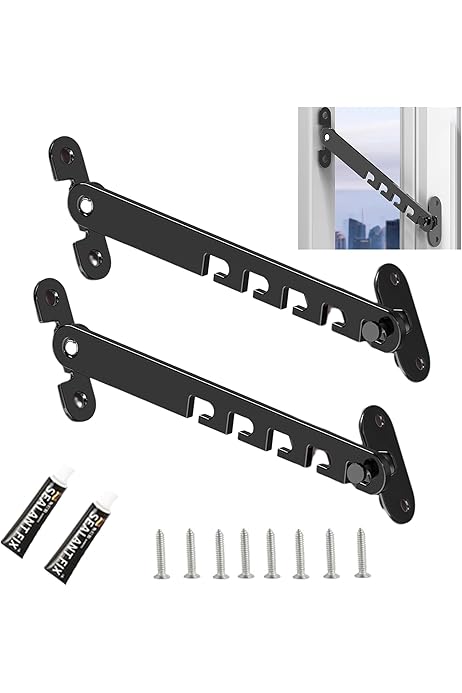 BauPLAZA Finestra In PVC Bianco - 50x50 Cm, Vetro Camera, Apertura Girevole Sinistra | Isolamento Termico E Acustico - Foto 4