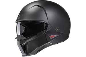 HJC, Kask motocyklowy Jet i20 UNI półmatowy czarny, L, czarny