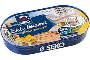 GOOD4YOU 170 G FILETE DE ARENQUE EN ACEITE SEKO - CAJA DE 10 UNIDADES