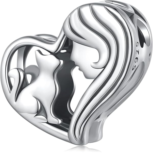 LMLMECREA Hanger Bedels 925 Sterling Zilver - Knap Charm Voor Vrouwen die Past in de Meeste Europese Armbanden, Ideaal als Cadeau Voor Valentijnsdag, Kerstmis of Verjaardag
