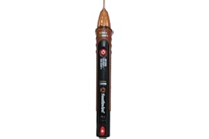 Southwire Tools & Equipment 40126N NCV Dual Range Pen Type Detector with Flashlight, 24-600V AC