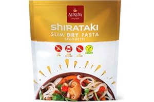 Bitters Shirataki Secchi Konjac Pasta - Aurum Spaghetti - 50x25g (data di scadenza 25.02.2026)