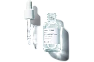 FACED Face D - Pure Plump Siero Viso e Collo Acido Ialuronico Effetto Rimpolpante Immediato, 30 ml