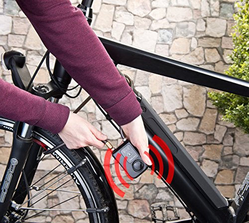 Semptec Urban Survival Technology App-gesteuertes Bluetooth-Kabelschloss, Alarm für Fahrrad, Tür u.v.m. - 4