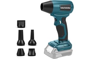 WINGFLY Soplador Turbo Jet, Soplador de Hojas Compatible con Makita de 18 V Batería, Plumero De Aire Inalámbrico Turbo Super Power, Soplador De Hojas Bateria, for Secado Y Limpieza de AutomóViles