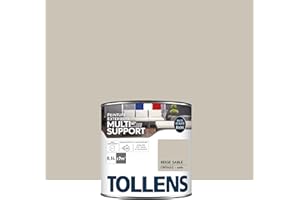 Tollens Peinture extérieure multisupport - Ultra résistante Haute qualité - Satin - Beige Sable - 0,5L = 7m2