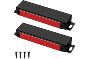 Iman Puerta Fuerte Jiayi 2 Pcs 40KG Tarea Pesada Cierre Magnetico Puerta Pestillo Puerta Corredera Iman Armario Magnético Pestillo de Cocina Mueble Cierre Cajones Alacena Clausura Cerradura Magnetica