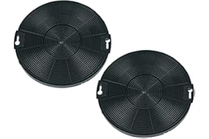 EUROPART Filtr z węglem aktywnym Filtr węglowy okrągły zestaw okap kuchenny jak typ EFF75 Alternatywny Electrolux AEG 4055093712 Faber 112.0067.944 Franke 112.0067.942 również Zanussi Zanker Progress efc efc
