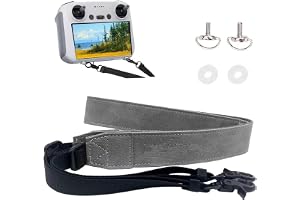 Justerbart nyckelband för DJI RC/RC 2/Pro/Plus, PU-nackrem för styrenhet, rem kompatibel med Mini 5/4/3 Pro/Air 3S/Mavic 4 Pr