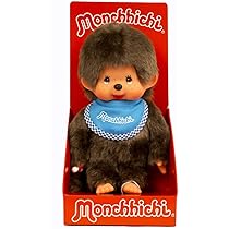 Monchhichi 20cm Classic Boy (Blue) : Amazon.co.uk: Toys & Games