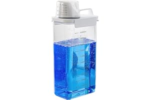 DAKLUNAR Dispenser di detersivo ermetico con misurino, dispenser di detersivo in polvere, contenitore per detersivo in polvere, bottiglie vuote riutilizzabili di detersivo in polvere (2300ML)