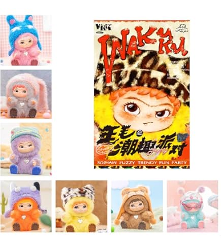 MTNSPTCR Yooki Take a Bite of Bear Series Plush Blind Box 1 PCS