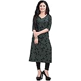 New Ethnic 4 You Women's Crepe Regular Kurta (etc186_s_Multicolored_Small)