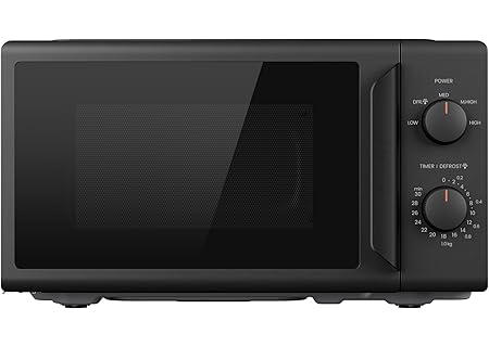 COMFEE Mikrovågsugn, 20 liter, 700 W, 5 nivåer, manuell justering, 30 min timer, kompakt design, sva - Amazon Deal & Rabatt
