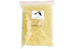 BOMAOER 5000 pz giallo - Ortodontico elastico - per bretelle - Fasce dentali in gomma 5/16" 99,2 g pinguino