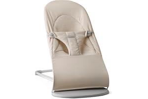 BabyBjörn Transat Balance Soft, Tissé/Jersey, Tri-Fabric, Beige clair