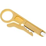 Denudeur Cable RJ45 Electrique par Keple Dénude Câbles / 110 Style Punch Down Outil IDC pour LAN IDC RJ11 Cat5 Cat6 Audio et 