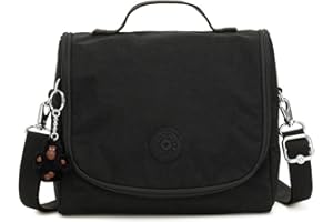 Kipling New Kichirou, Lunchbox Grande Unisex - Bambini e ragazzi, True Black, Taglia Unica