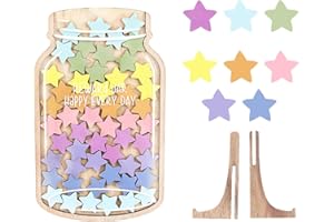 CUNEGRA Reward Jar with Star Tokens, Reward Charts for Children Behaviour, Incentive Jar Good Behavior Jar Potty Train Tool for Kids Home School Classroom