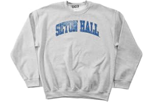 SDI NCAA Seton Hall Pirates 50/50 Blended 8oz Vintage Arch Rundhals Sweatshirt