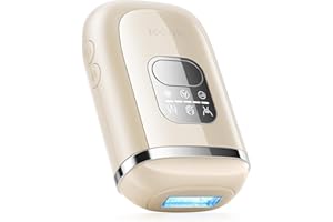 SALLOOT 22J Epilatore Luce Pulsata con Doppio Impulso IGBT, 78W Epilatore laser Definitiva e Professional per peli ostinati,Epilatore laser con 4 °C Ghiaccio in Zaffiro per Donna Ascelle Bikini Corpo,Viaggio