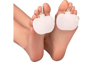 WENKY ONCE Pastiglie antidolorifici di metatarsalgia, inserti metatarsali e cuscini in gel per le teste metatarsalsi, allevia il dolore neuroma di Morton, fornisce supporto per l'avampiede - 2 paia