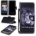 Produktbild FNBK Samsung Galaxy S9 Plus Hülle Leder Lanyard Löwe Flip Schutzhülle Silikon BackCover Flip Cover Wallet Bookstyle Handyhülle Tasche Stand Kartenfächer Ledertasche