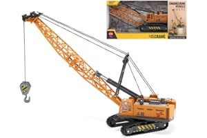 BigBuy Kids Camión de Obras Públicas Metal Grúa