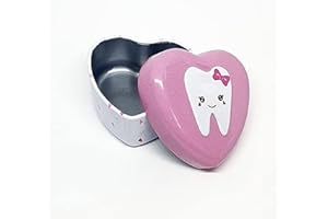 GENÉRICO Caja Dientes de Leche, Cajitas Dientes Ratoncito Pérez, Cajita para Dientes de Leche, Ideal para Regalo a los Niños. Ratoncito Pérez. (Rosa)