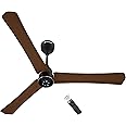 atomberg Renesa Halo Smart 1200mm,5-star BLDC fan,Remote Ceiling fan for Home,Works with Alexa, 65% Energy Saving,High Air Delivery, LED Speed Indicator, 3-Year Warranty,Newly Launched (Brown & Black)