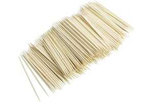 Fackelmann 31250 set med 500 tandpetare, tandpetare, FSC-certifierat trä, 6,5 cm